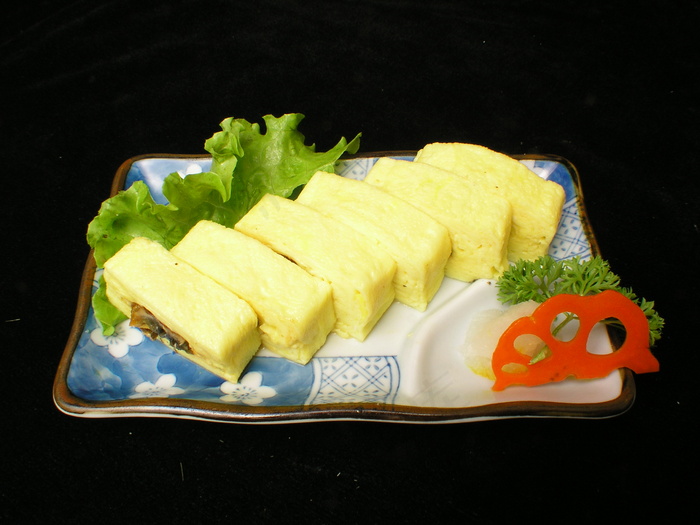  鳗鱼鸡蛋卷