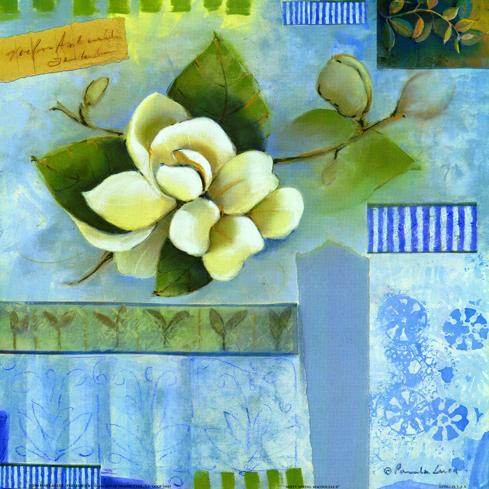 唯美花卉艺术油画