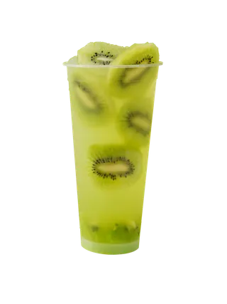 奶茶照片拍摄果汁猕猴桃水果茶2