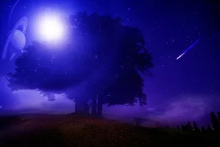 元宇宙世界天空背景墙风景