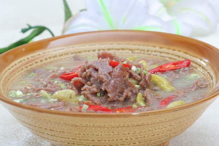 过桥牛肉 22元