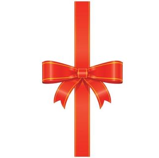 红丝带蝴蝶结 PNG免抠