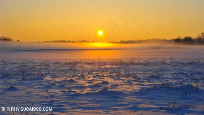 黄昏日出海景壁纸