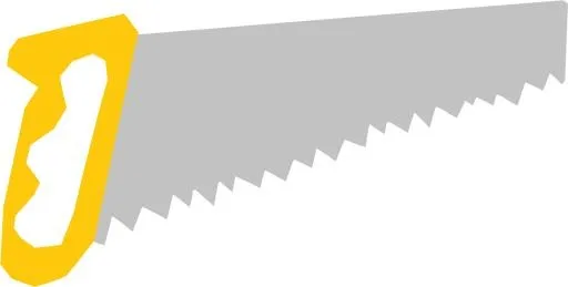 手锯 PNG免抠(2179x1103)