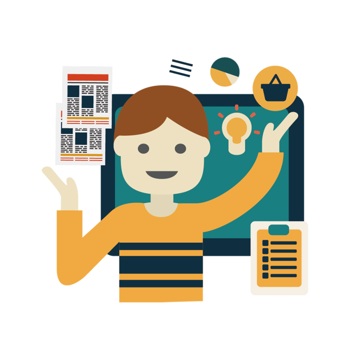 卡通人物绿色书写板绘画少儿兴趣班