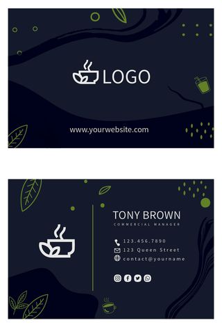 名片模板高档名片公司名片商务名片