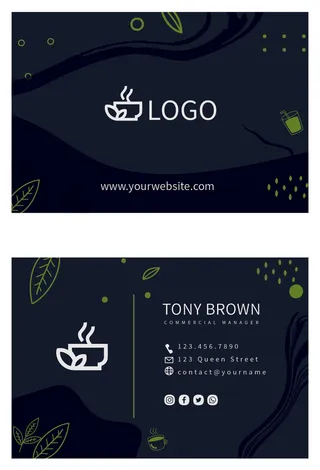 名片模板高档名片公司名片商务名片