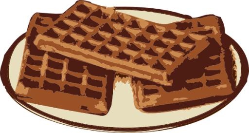华夫饼 PNG免抠(600x320)