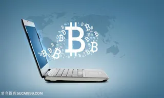 商务金融比特币高清图片