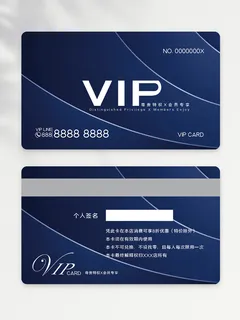 大气VIP卡设计图片 大气VIP卡设计图片