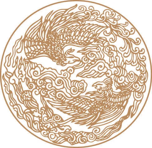 传统中国风古典宫廷龙凤吉祥喜庆图案图腾纹样矢量图设计素材eps,ai矢量模版下载