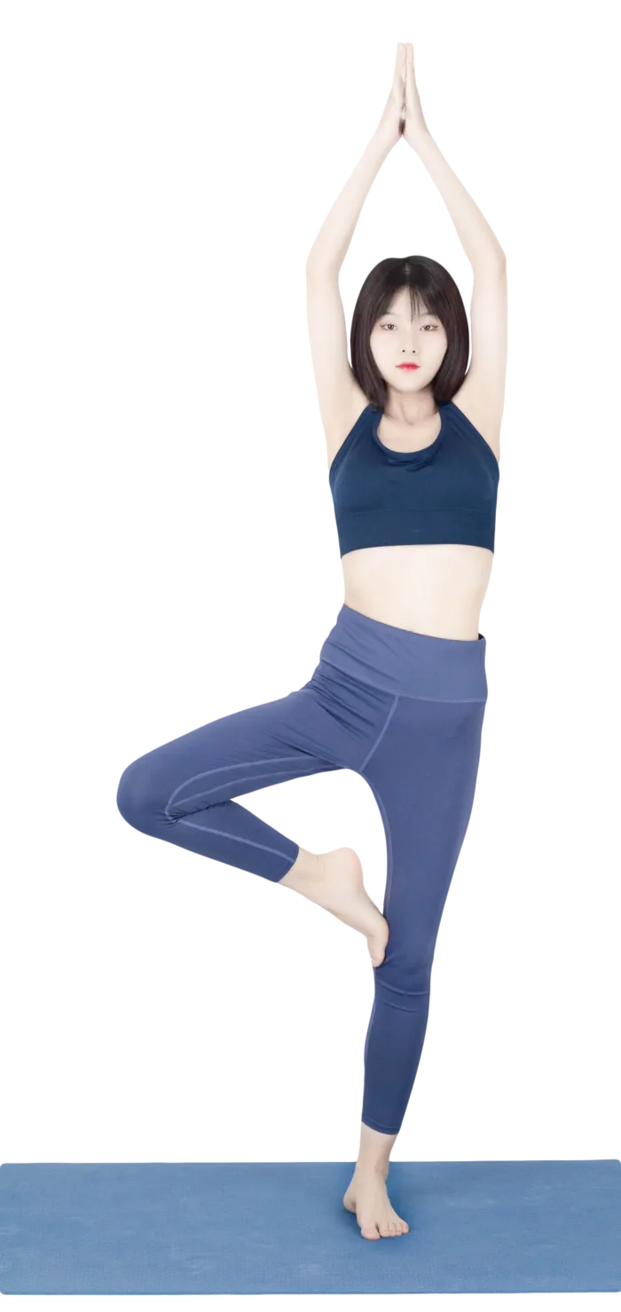 瑜伽人物免扣png