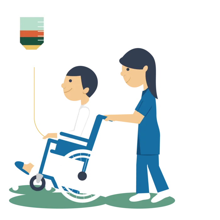 医护人员推车
