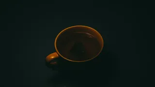 黑色美味咖啡摄影素材