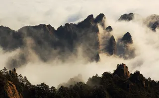 安徽黄山云海风景图片-第8张