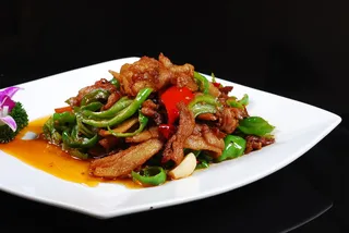 0911CC-420农家小炒肉   （主料：五花肉，鲜椒，味型：豉椒味）