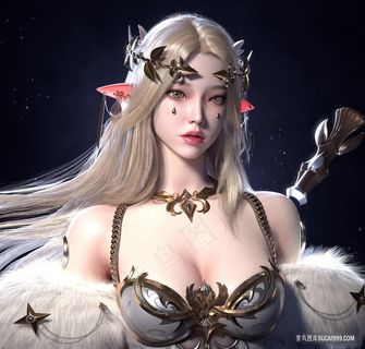 高清CG大胸性感美女壁纸