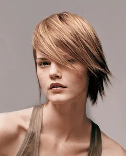 亚麻色短发发型图片 亚麻色短发发型图片