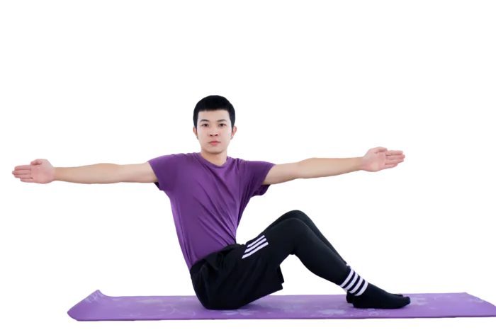 瑜伽人物免扣png