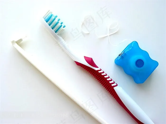 牙刷摄影素材