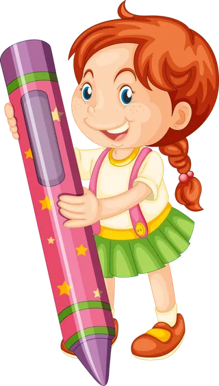 卡通 素材 人物 动画 插图