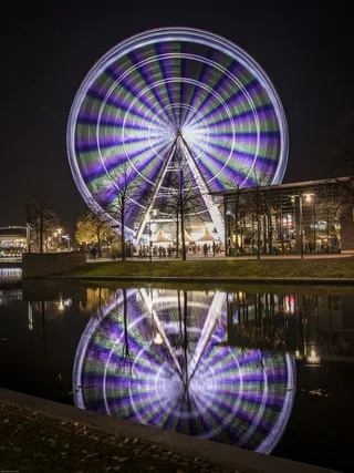 浪漫摩天轮摄影