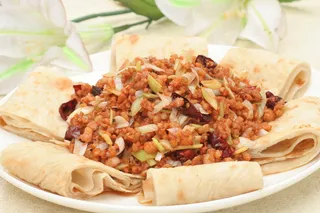 辣子肉沫卷饼 18元