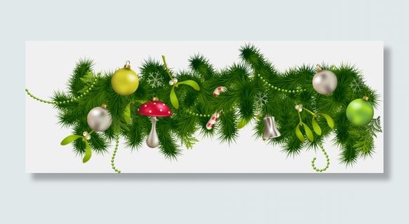 圣诞节装饰球树