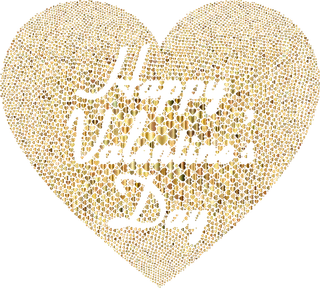 情人节拼图爱心