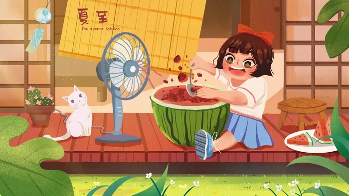 夏至 夏至素材psd模版下载