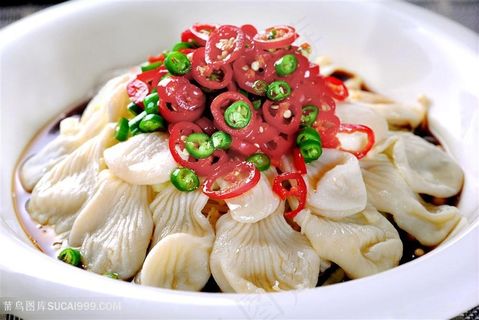 江湖鲜椒鸽肚中华美食摄影图