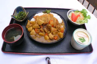 0061咖喱牛肉饭套餐