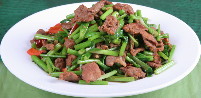 小炒羊肉 (1)