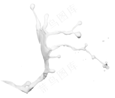 白色牛奶免扣PNG素材