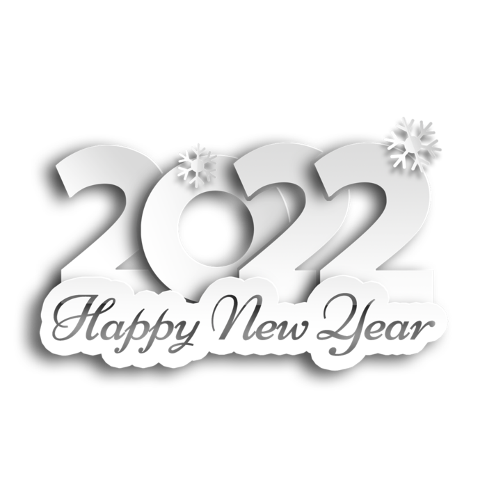 2022新年艺术创意字体虎年3D立体标题数字文字png免抠字素材