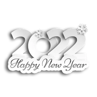 2022新年艺术创意字体虎年3D立体标题数字文字png免抠字素材