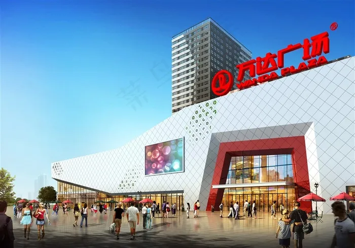宿州万达广场效果图