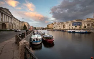 俄罗斯圣彼得堡唯美风景图片