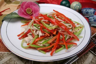 38五彩鸡丝-鑫蓉酒楼