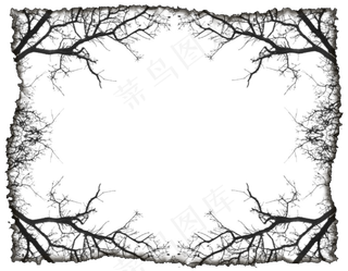 万圣节边框万圣节元素像框