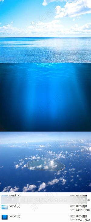 美丽的海洋风景素材