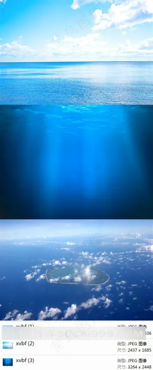 美丽的海洋风景素材