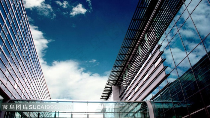 高清蓝天建筑照