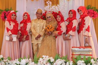 印度婚礼婚纱照图片