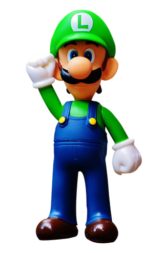 超级玛丽路易斯摆件