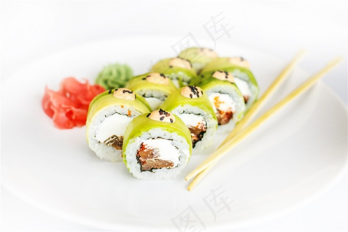 日本寿司美食写真图片