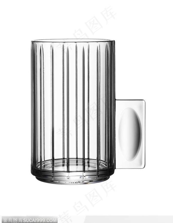 玻璃艺术-高大的玻璃杯