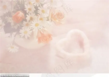 情人节物语-花束与心形环