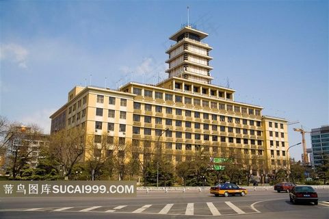 电报大楼摄影图片