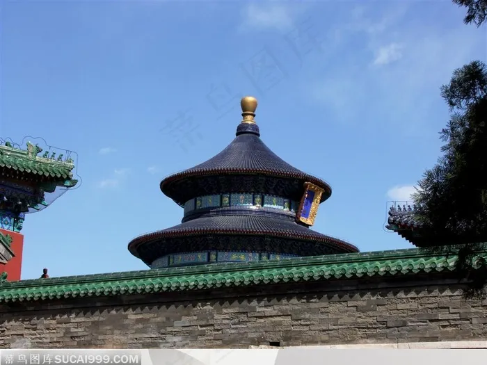 中国传统建筑-天坛祈年殿摄影图